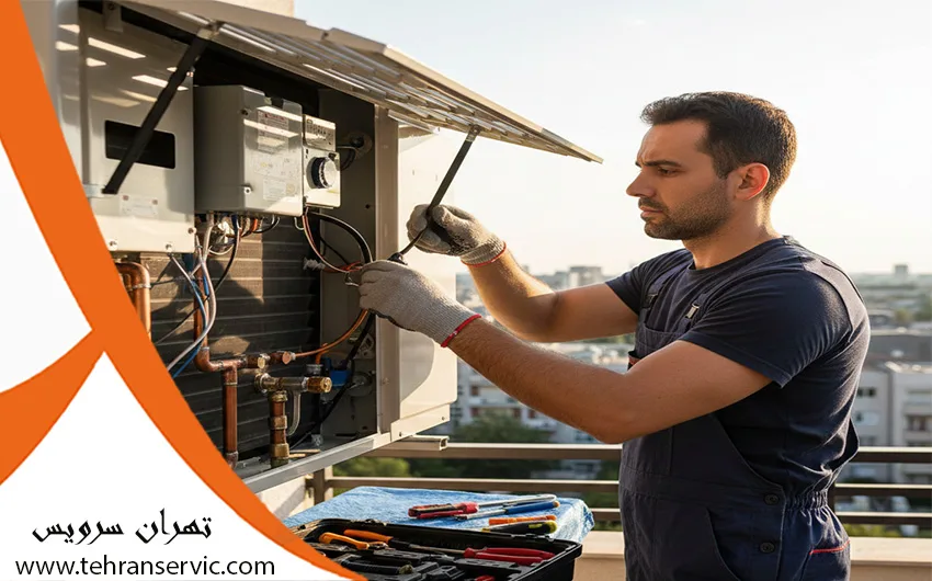 علت یخ زدن پنل کولر گازی