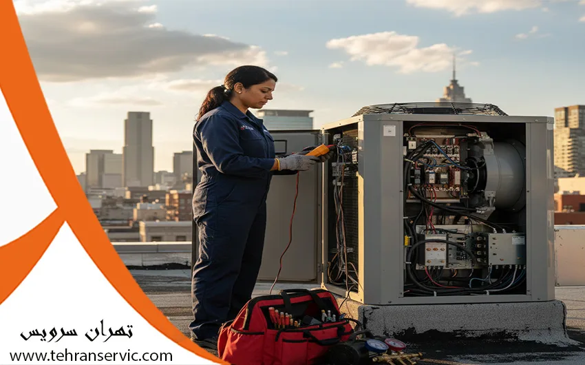 تعمیر کولر گازی ال جی
