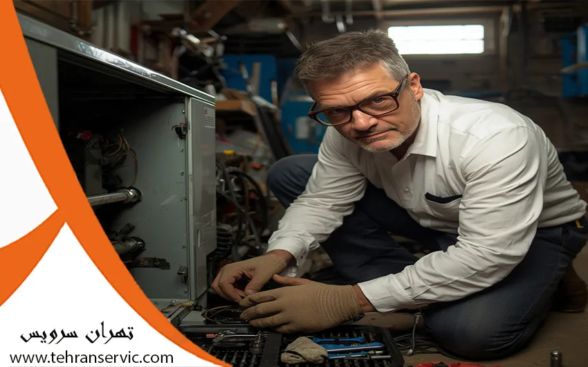 تعمیر کولر گازی ال جی در تهران