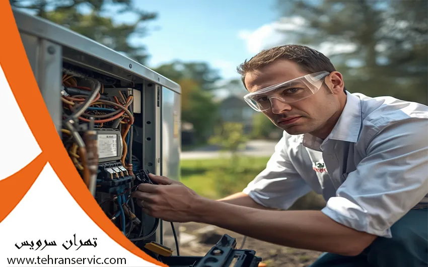 تعمیر کولر گازی ال جی در تهران