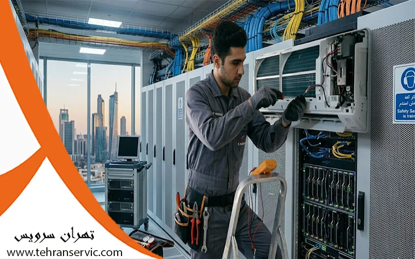 ترموستات کولر گازی اسپلیت کجا قرار دارد