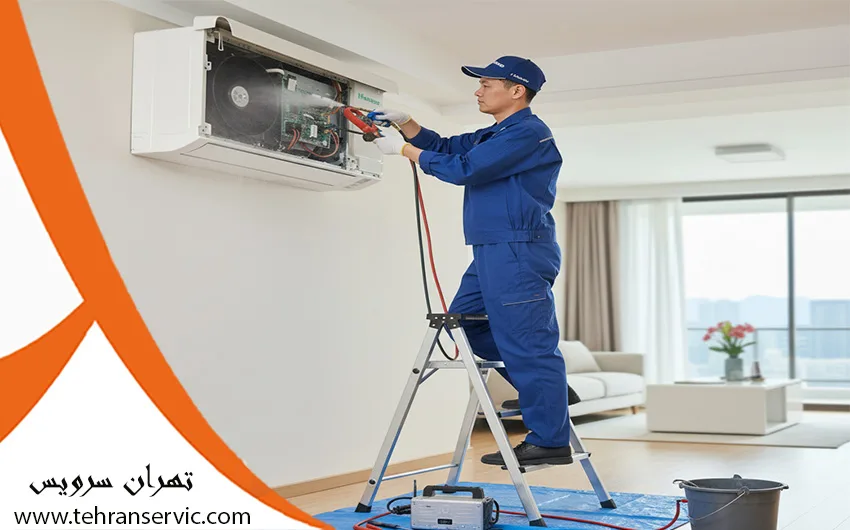 تعمیرات کولر گازی هایسنس