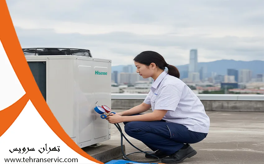 تعمیر کولر گازی هایسنس