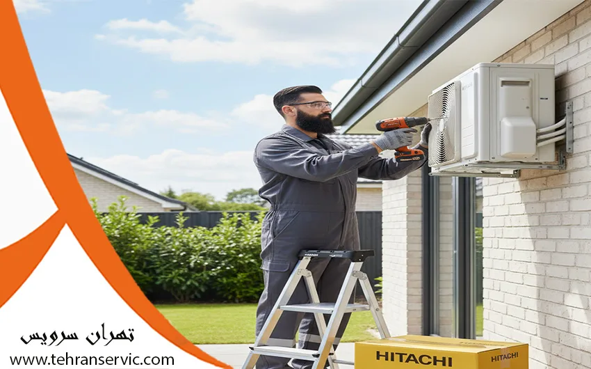 تعمیر کولر گازی هیتاچی