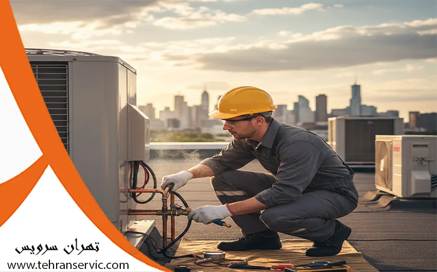 تعمیر کولر گازی کنوود