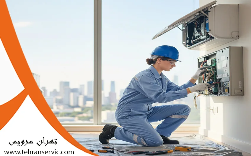 تعمیر کولر گازی کنوود