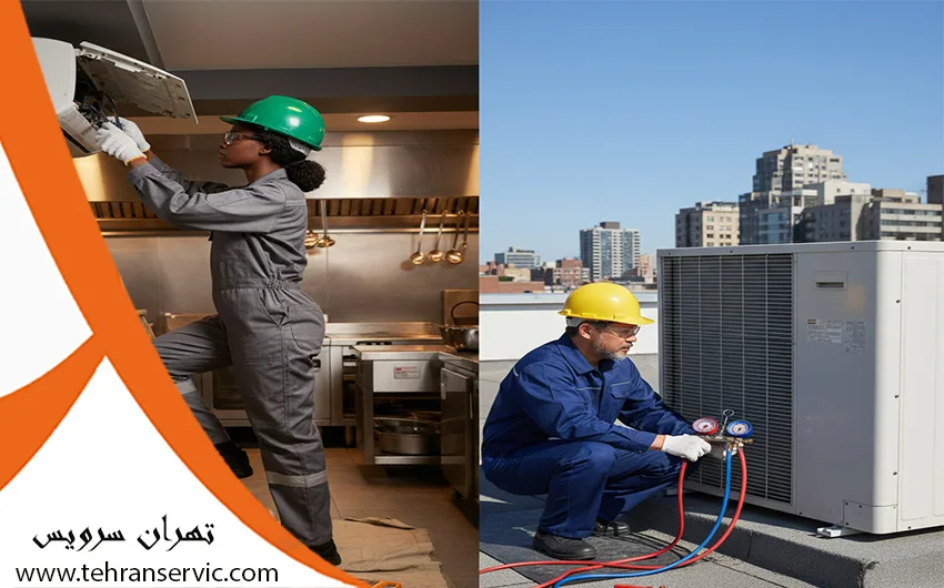 تعمیر کولر گازی کنوود