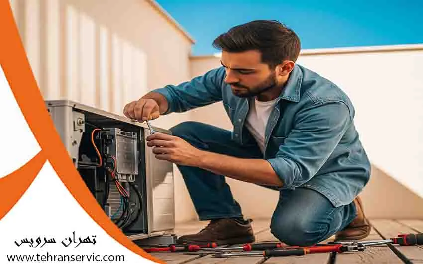 تعمیر کولر گازی اسنوا