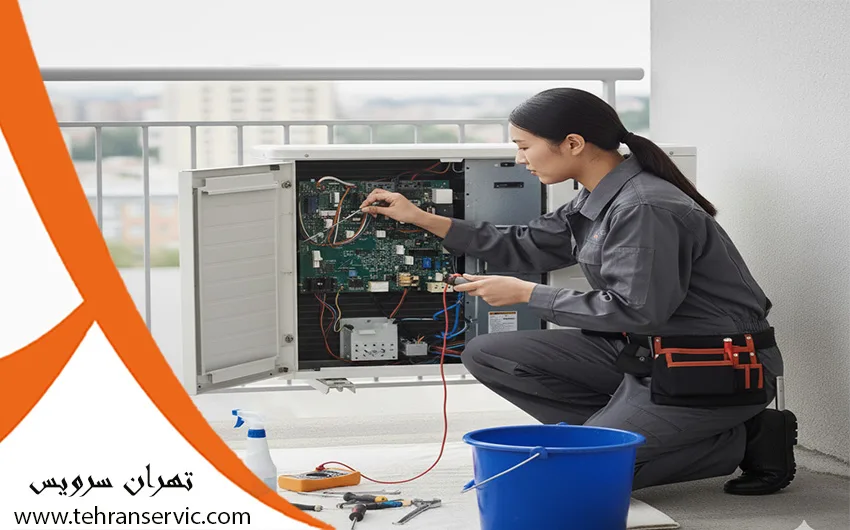 تعمیر کولر گازی تراست