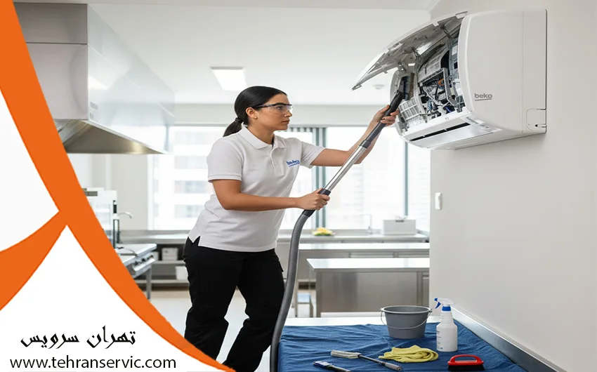 تعمیر کولر گازی بکو