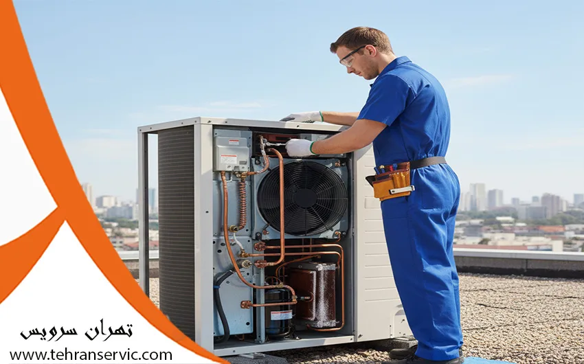 تعمیر کولر گازی کندی