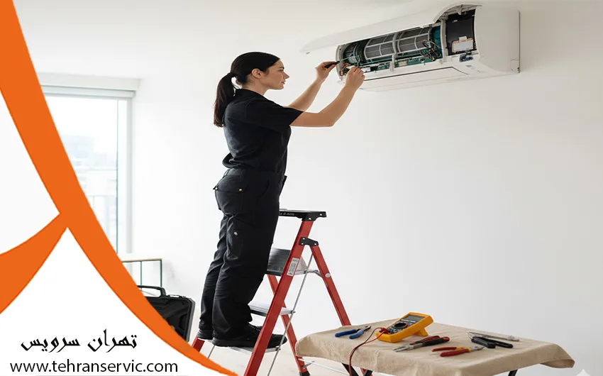 تعمیر کولر گازی مهر اصل
