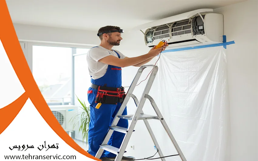 تعمیر کولرگازی پاکشوما