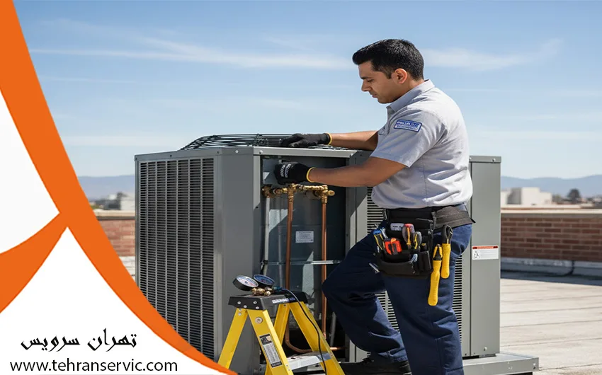 تعمیر کولر گازی زانتی