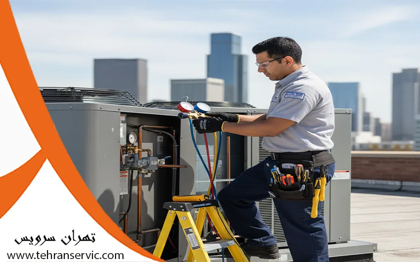 تعمیر کولر گازی زانتی