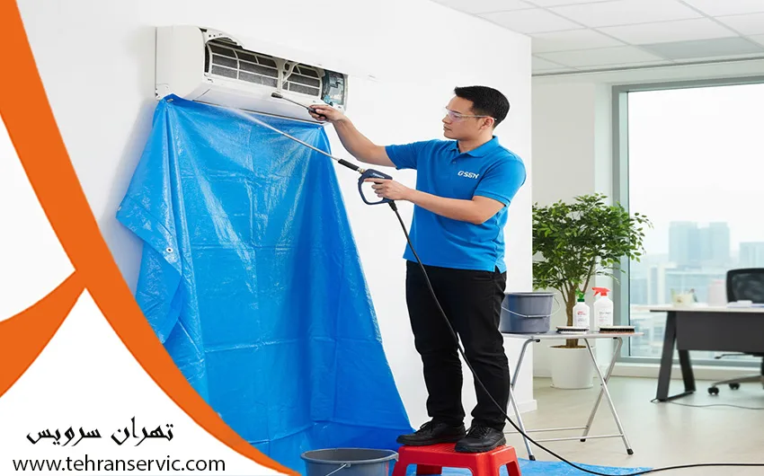 تعمیرات کولر گازی جی سان