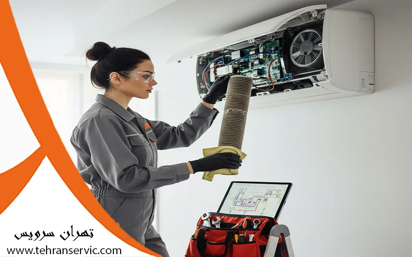 تعمیرات کولر گازی آکس