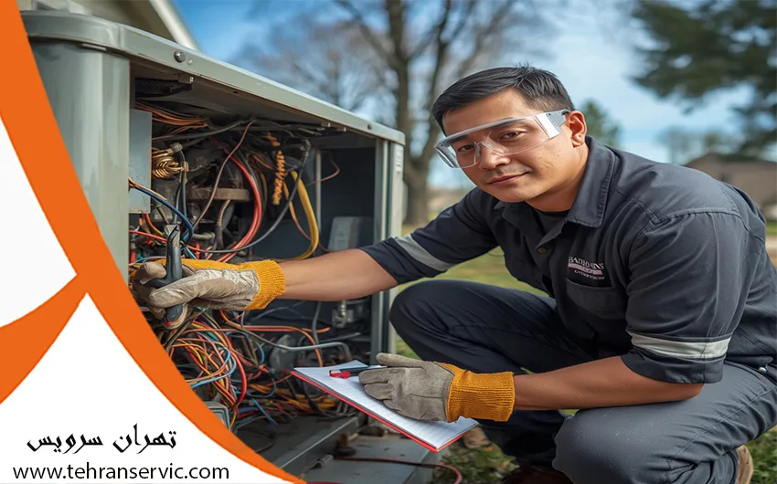 تعمیر کولر گازی آکس