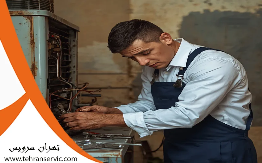 تعمیرات کولر گازی آکس