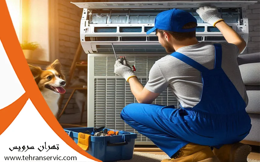 تعمیر داکت اسپلیت میتسوبیشی
