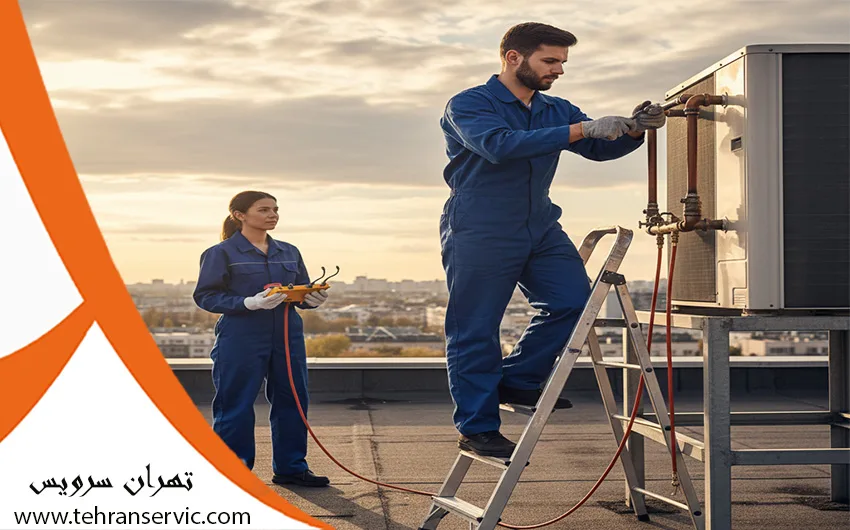 تعمیر کولر گازی آیوا