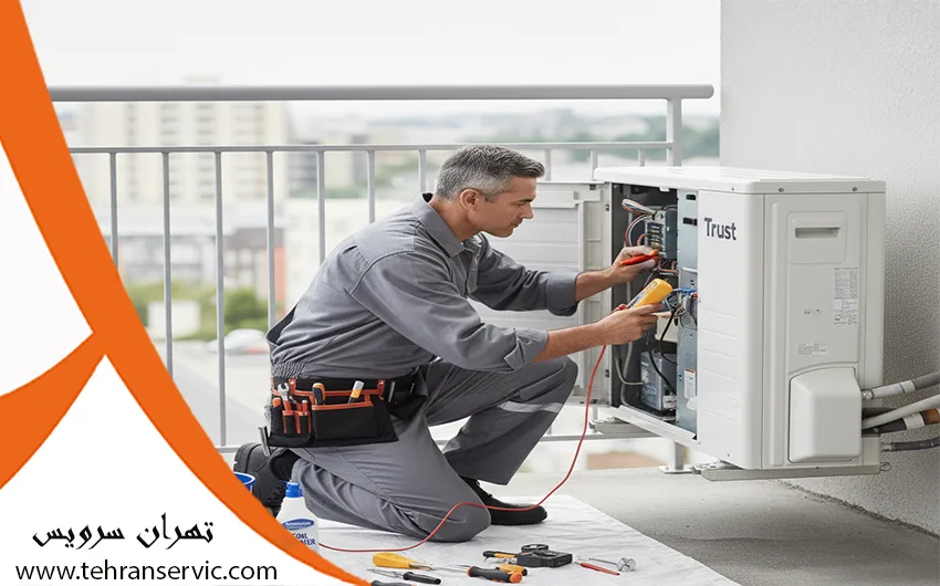 تعمیر کولرگازی بست