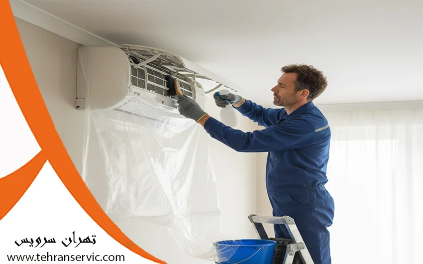 تعمیرات کولر گازی آر تی سی