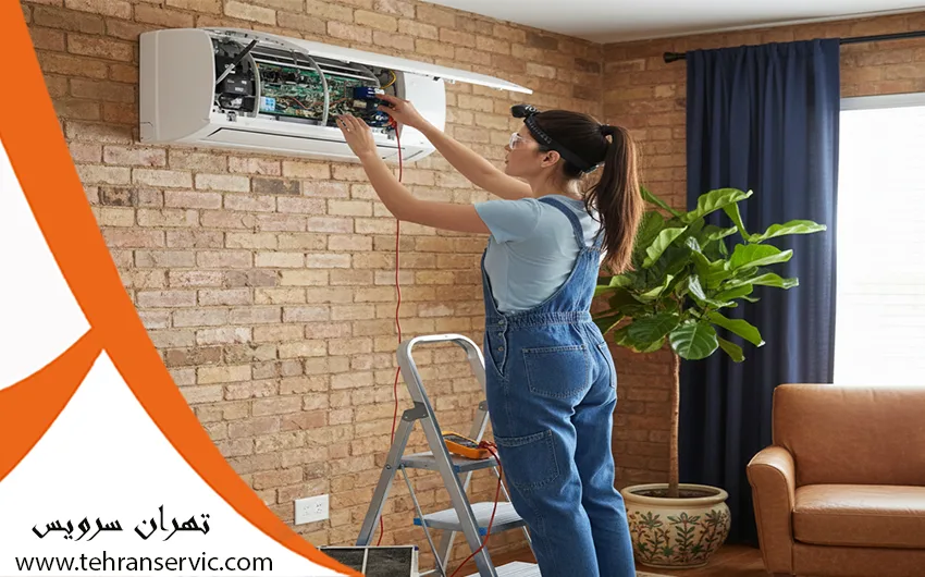 تعمیرات کولر گازی آر تی سی در تهران