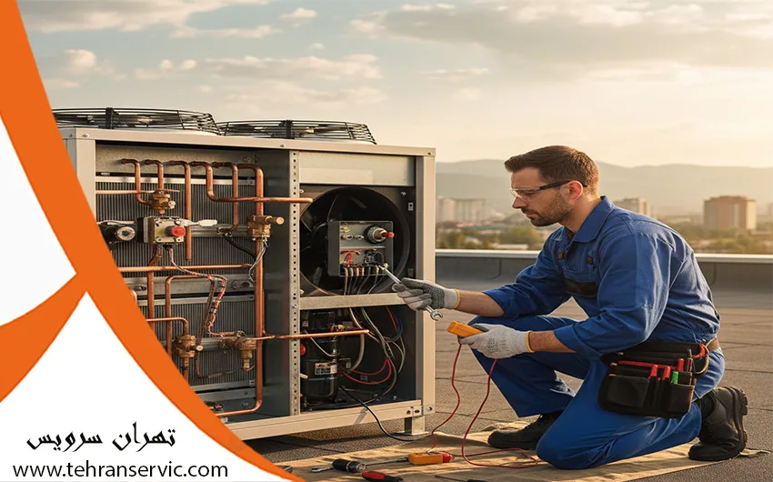 تعمیر کولر گازی یونین ایر