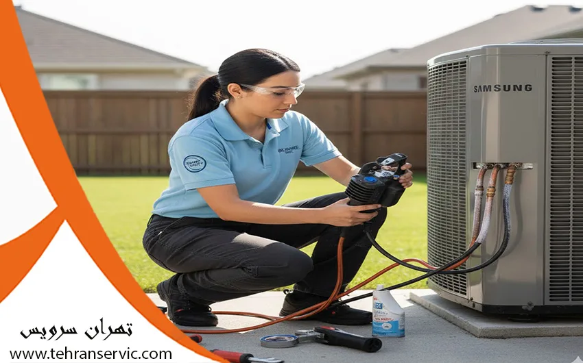 تعمیر کولر گازی سام