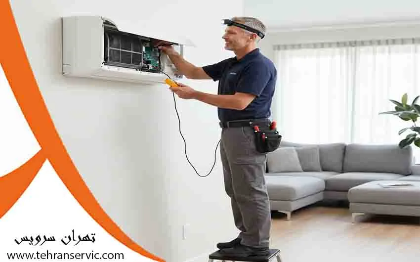 تعمیر کولر گازی زانوسی در تهران