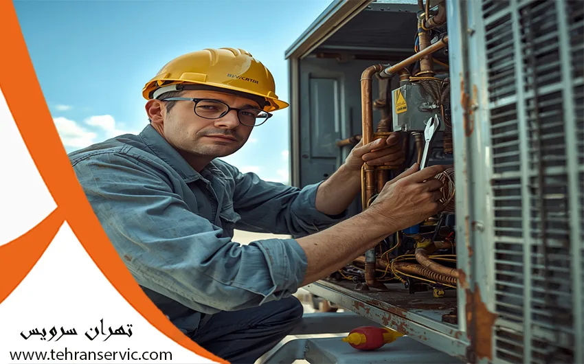 تعمیر کولر گازی ای سی سی