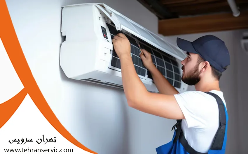 تعمیرات کولر گازی تویو