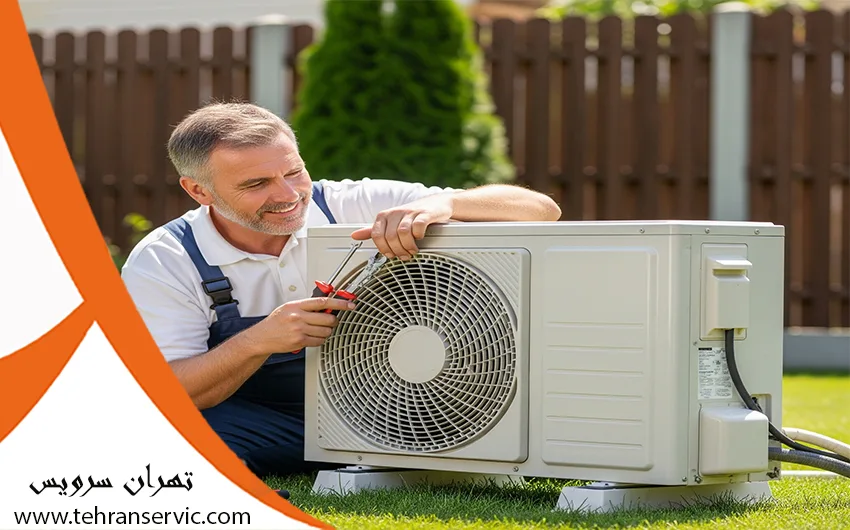 تعمیرات کولر گازی تویو