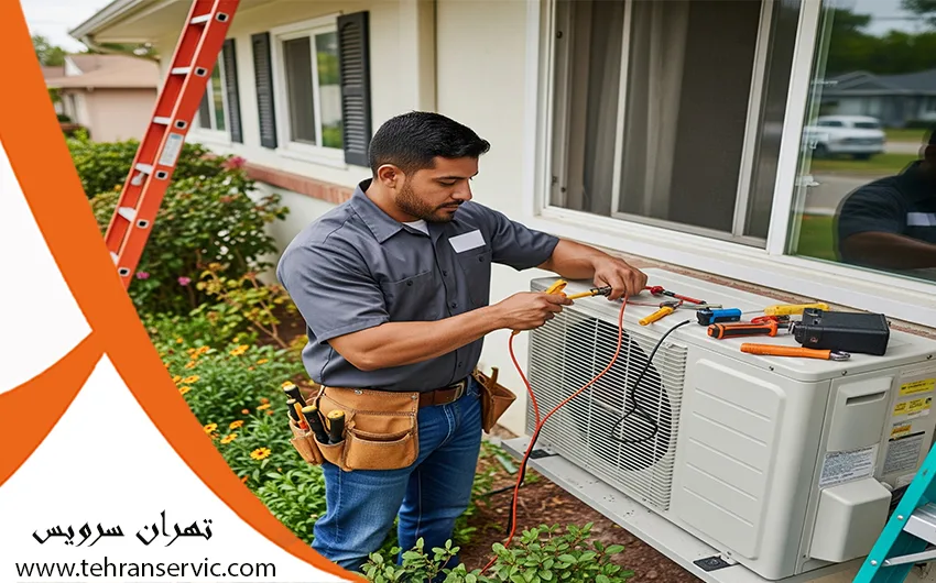 تعمیر کولر گازی تویو