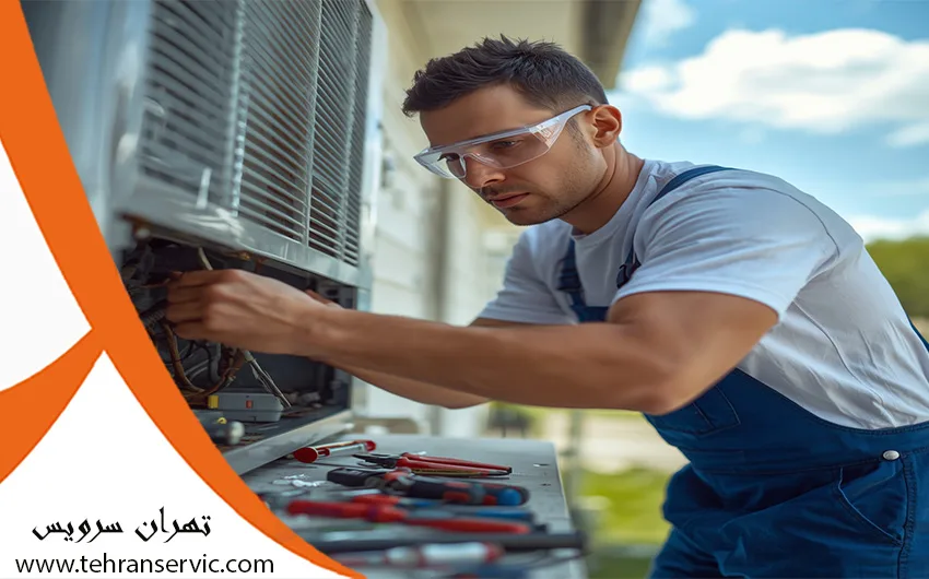 تعمیر کولر گازی افترون