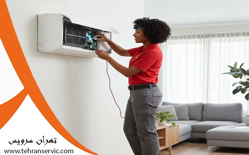 تعمیر کولر گازی چونلان