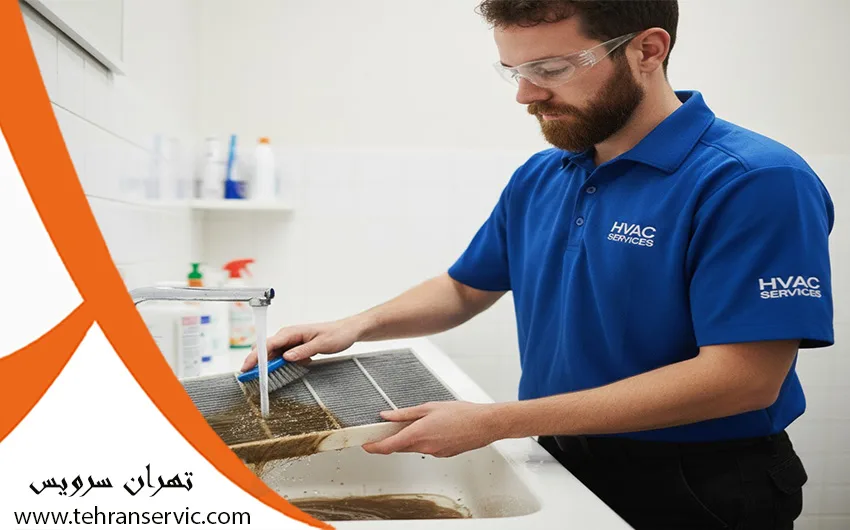 تعمیرات کولر گازی فرسکو