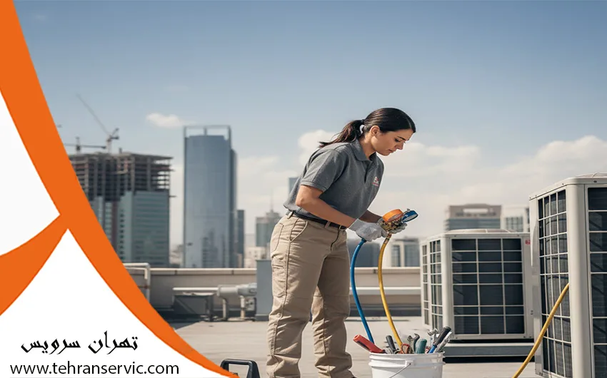 تعمیر کولر گازی فیلکون