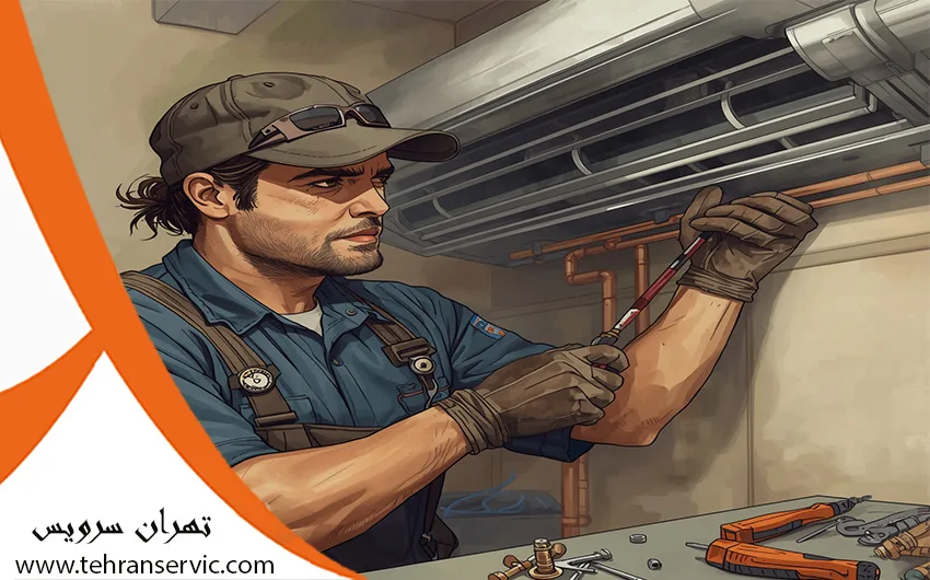 تعمیر کولر گازی پارس برودت