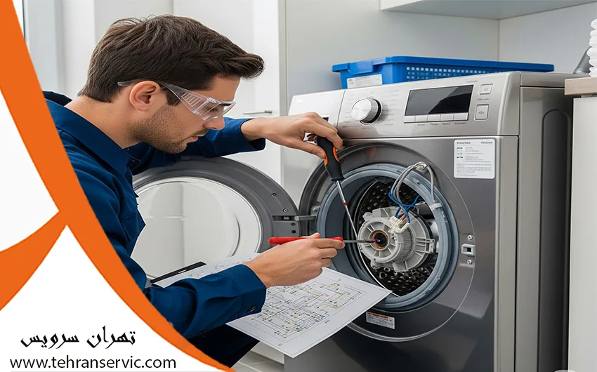 ارور e3 لباسشویی ایکس ویژن