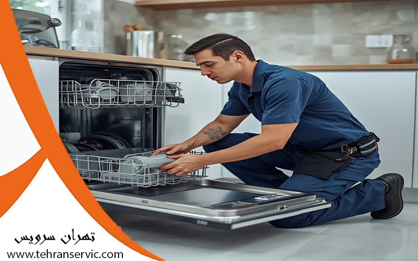 ارور ظرفشویی ال جی