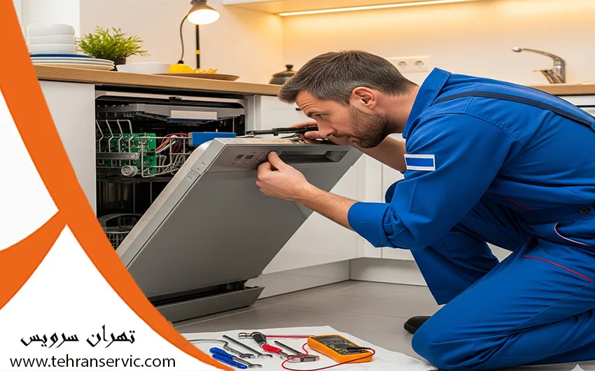 تعمیر ماشین ظرفشویی لئوکو