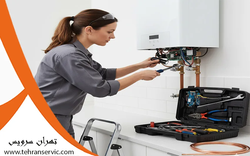 مشکلات رایج در آبگرمکن دیواری